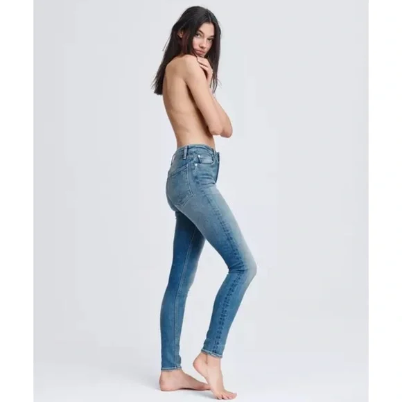 Rag & Bone Nina High-Rise Skinny In Exmoor - Picture 6 of 16